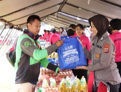 Sambut HUT Lalu Lintas ke-71, Polda DIY Kembali Gelar Gerakan Pasar Murah untuk Masyarakat