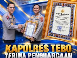 Polres Tebo Perkuat Pelayanan Publik, Penghargaan Prima Jadi Momentum Tingkatkan Kualitas Layanan
