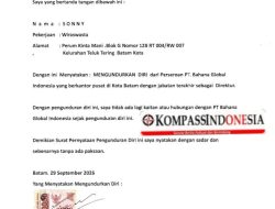 Sonny Resmi Mundur dari Jabatan Direktur PT Bahana Global Indonesia