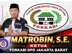 Matrobin, S.E. dan Jajaran DPD Forkabi Jakarta Barat Ucapkan Selamat Hari Lahir Kejaksaan ke-81