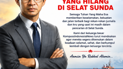 Insan Pers Bersatu dalam Doa, Yustina Alam dan Jajaran KompassIndonesiaNews Berharap Kabar Baik dari Selat Sunda