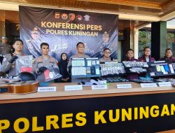 Kurun Waktu 2 Bulan Polres Kuningan Ungkap Belasaan Kasus Narkoba Di Kuningan