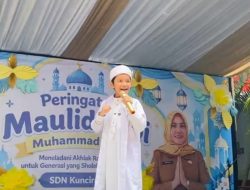 SDN 9 Kunciran Gelar Maulid Nabi, Hadirkan Abdul Malik Arrazy Da’i Cilik untuk Memotivasi Peserta Didik