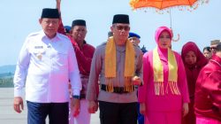 Pedang Pora Sambut Kapolda Baru, Irjen Pol. Nurworo Danang Resmi Mengawali Tugas di Gorontalo