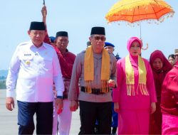 Pedang Pora Sambut Kapolda Baru, Irjen Pol. Nurworo Danang Resmi Mengawali Tugas di Gorontalo