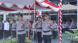 Welcome and Farewell Parade, Irjen Pol Nurworo Danang Terima Pataka Polda Gorontalo
