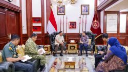 Menhan RI Terima Duta Besar RI Terkait Persatuan Emirat Arab PEA, Judha Nugraha