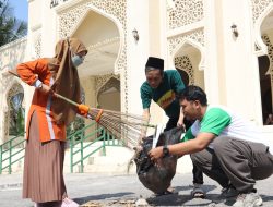 Semarakkan Hari Santri Nasional 2026, Puluhan Pegawai Kemenag Sleman Bersih – Bersih Pondok Pesantren Anwar Futuhiyyah