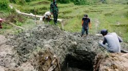 Kolaborasi Pemkab Humbahas dan TNI, Pembangunan Jembatan Perintis Beton di Desa Parsingguran I Mulai Dikerjakan
