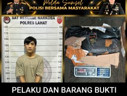Satresnarkoba Polres Lahat Ungkap Kasus Dugaan Peredaran Ganja, Sita Barang Bukti 4,65 Kilogram