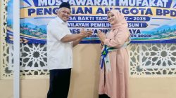 Musyawarah  Mufakat, ABDUL KADIR DAN SLAMET HARTONO Ditetapkan  SEBAGAI Anggota BPD Waringin  Jaya DAPIL 1