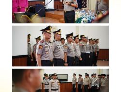 Tegaskan Komitmen Pengabdian! Kapolres Tulang Bawang Pimpin Sertijab Dua Kapolsek Dan Pelantikan Kasikeu, Siap Hadirkan Polisi Bersama Masyarakat