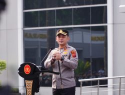 Polres Bogor Gelar Apel Kesiapsiagaan Pengamanan Penyekatan Jelang Dua Tahun Pemerintahan Prabowo-Gibran
