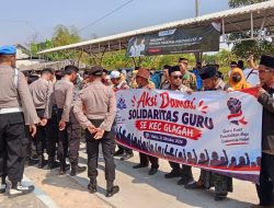 Solidaritas Guru MI di Glagah, Kemenag Lamongan: Tidak Ada Surat Pemberitahuan