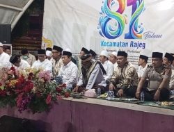Dalam Rangka HUT Ke-81 kecamatan Rajeg, Selenggarakan Malam Tasyakuran dan selawat Hadroh