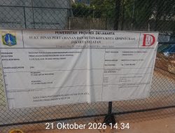Proyek Pembangunan RTH Taman Sehati Jaksel Senilai Rp3,2 Miliar Disorot, LSM Antik Duga Pekerjaan Tak Sesuai Spesifikasi