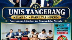 Bersama Jaga Almamater, Unis Tangerang Kobarkan Semangat Kampus Bersih Narkoba