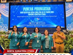 TP PKK Kabupaten Samosir Raih Juara Harapan II UP2K PKK Tingkat Provinsi Sumatera Utara
