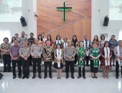 Minggu Kasih Di Bait’EL Kota Gorontalo, Brigjen Pol Dedy Perkuat Semangat Polri Bersama Masyarakat
