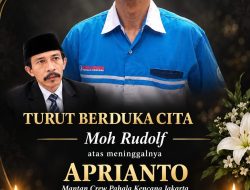 Moh Rudolf Berduka atas Wafatnya Aprianto, Mantan Kru Pahala Kencana Jakarta