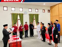 Bupati Humbahas Tegaskan Sikap Profesionalisme dan Tanggung Jawab pada Pelantikan Pejabat Administrator dan Fungsional