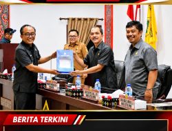 Wabup Samosir Sampaikan Nota Pengantar R-APBD 2027 kepada DPRD