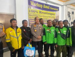 Perkuat Kedekatan Dengan Masyarakat, Wakapolda Gorontalo Ajak Komunitas Ojek Online Bersinergi Jaga Kamtibmas