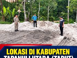 Satpol PP Taput Intensifkan Pengawasan, Pantau Dugaan Penambangan Pasir Tanpa Izin di Siatas Barita dan Tarutung