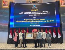 BI Bengkulu Perkuat Ekonomi Hijau, Kompensasi 100 Ton Emisi Karbon dan Manfaatkan Limbah Jadi Energi