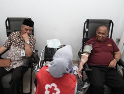Meriahkan 1 Tahun Pasar Godean, Gelar Aksi Donor Darah, 4.000 Porsi Makanan Bakso dan Siomay
