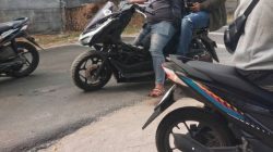 Diduga Kawanan Matel Tarik Paksa Motor di Pinggir Jalan Kebon Mede Kalideres, Jurnalis Diintimidasi Saat Meliput
